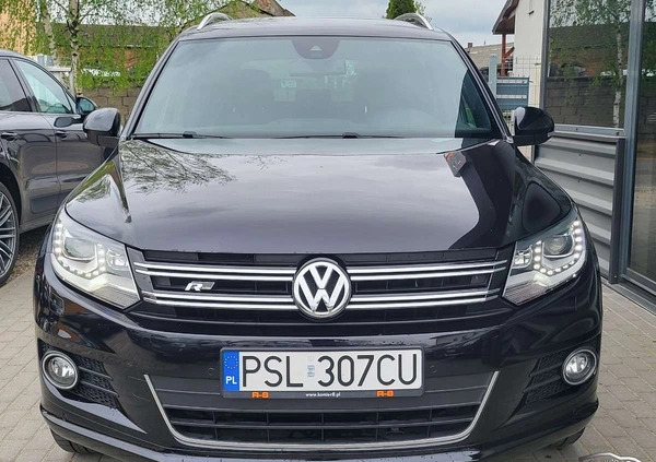 Volkswagen Tiguan cena 63900 przebieg: 143891, rok produkcji 2014 z Oborniki małe 562